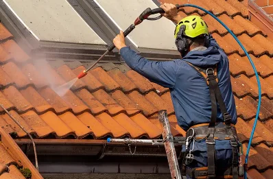 Démoussage et hydrofuge de toiture à Saint-Igest